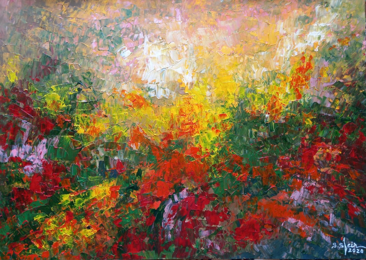 إدراك قيمة الألوان ضمن الإيقاع البصري 